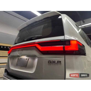 Toyota Land Cruiser 300 2021+ оптика задня чорна LED SET стиль ZW-2021