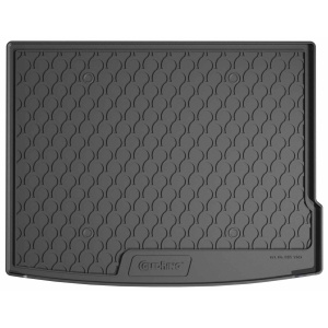 Гумовий килимок в багажник Gledring для Hyundai Kona (mkII) 2023-> (не електро) (верхній рівень) (багажник)