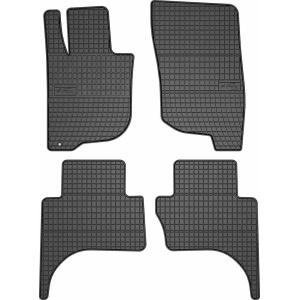 Гумові килимки Frogum El Toro для Mitsubishi L200 (mkV) 2014-2023; Fiat Fullback (mkI) 2016-2019 (double cab)