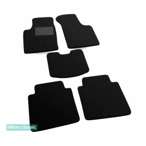 Двошарові килимки Pontiac Grand Prix (mkVI) 1997-2003 - Classic 7mm Black Sotra