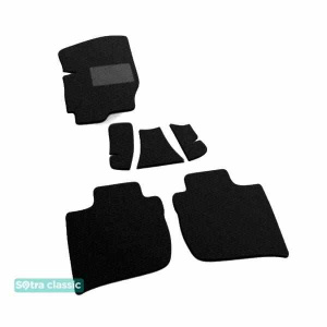 Двошарові килимки Pontiac Grand Am (mkIV) 1992-1998 - Classic 7mm Black Sotra