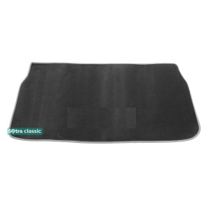 Килимок в багажник для Тойота Sienna (XL20) (mkII) 2004-2010 - текстиль Classic 7mm Grey Sotra