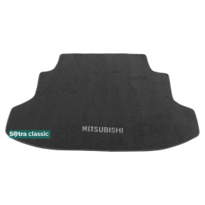 Коврик в багажник Mitsubishi Galant (седан)(mkIX) 2004-2012 - текстиль Classic 7mm Grey Sotra