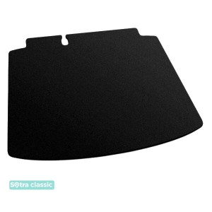Килимок в багажник Seat Leon (mkII) 2005-2012 - текстиль Classic 7mm Black Sotra