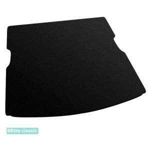Килимок в багажник SsangYong Kyron 2005-2014 - текстиль Classic 7mm Black Sotra