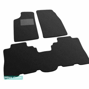 Двухслойные коврики Dadi Shuttle 2007→ - Classic 7mm Grey Sotra