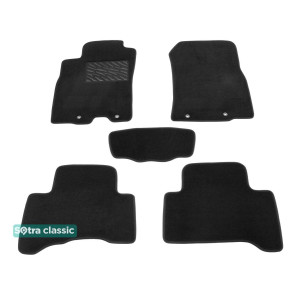 Двошарові килимки для Тойота FJ Cruiser 2006-2014 - Classic 7mm Black Sotra