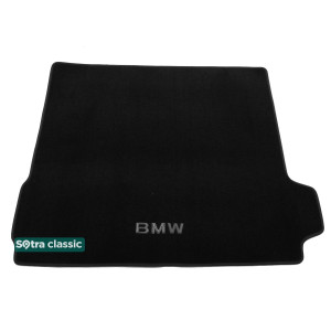 Коврик в багажник BMW X5 (E70) 2008-2013 - текстиль Classic 7mm Black Sotra