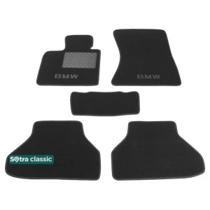 Двошарові килимки BMW X6 (E71) 2008-2014 - Classic 7mm Grey Sotra