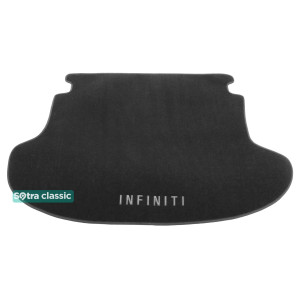 Коврик в багажник Infiniti FX / QX70 (mkII) 2009→ - текстиль Classic 7mm Grey Sotra