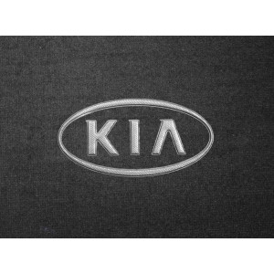 Килимок в багажник Kia Cerato (5-дв. Хетчбек) (TD) (mkII) 2008-2012 - текстиль Classic 7mm Grey Sotra