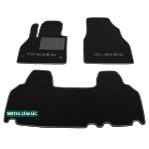 Двухслойные коврики Mercedes-Benz Citan (W415) 2012→ - Classic 7mm Grey Sotra