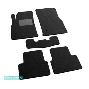 Двошарові килимки Opel Cascada 2013 → - Classic 7mm Black Sotra