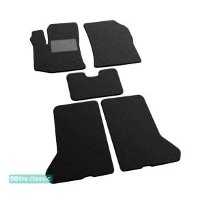 Двошарові килимки Renault Dokker 2012 → - Classic 7mm Black Sotra
