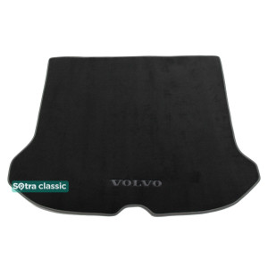 Килимок в багажник Volvo XC60 2014-2017 - текстиль Classic 7mm Grey Sotra