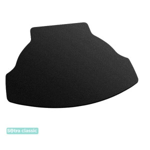 Килимок в багажник Honda Accord (седан) (mkIX) 2012 → - текстиль Classic 7mm Black Sotra
