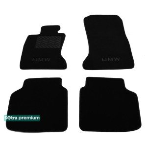 Двошарові килимки BMW 7-series (F02) 2009-2015 - Premium 10mm Black Sotra