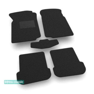 Двошарові килимки Chery Amulet 2012-2014 - Classic 7mm Black Sotra