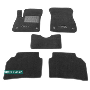 Двошарові килимки Opel Insignia (mkII) 2017 → - Classic 7mm Grey Sotra