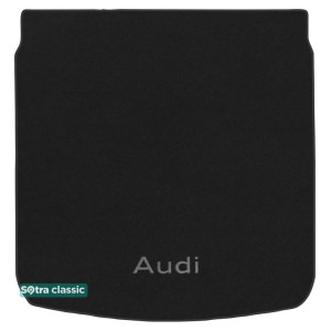 Коврик в багажник Audi A5 Sportback (mkI) 2011-2016 - текстиль Classic 7mm Black Sotra