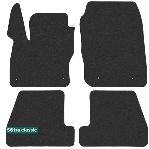 Двошарові килимки Ford Focus (mkIII) 2015-2018 - Classic 7mm Black Sotra