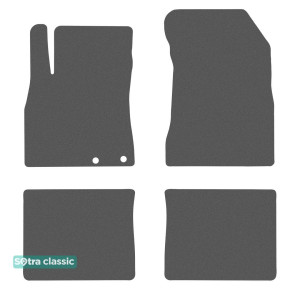 Двошарові килимки Nissan Note (mkII) 2013 → - Classic 7mm Grey Sotra