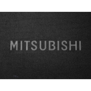 Двошарові килимки в багажник для Mitsubishi Pajero (3-дв.) (MkII) (багажник) 1991-2000 Black Sotra Classic 7mm