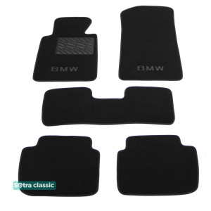Двошарові килимки для BMW 3-series Coupe / Compact (E46 / 2 / E46 / 5) 1998-2005 7mm Black Sotra Classic Sotra Classic 7mm