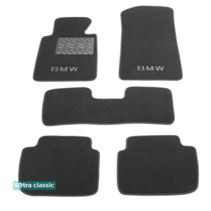 Двошарові килимки для BMW 3-series Coupe / Compact (E46 / 2 / E46 / 5) 1998-2005 7mm Grey Sotra Classic Sotra Classic 7mm