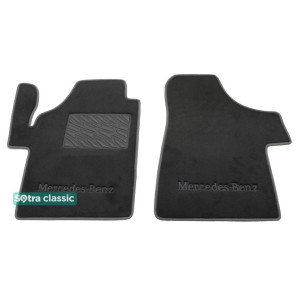 Двухслойные коврики в багажник для Mercedes-Benz Viano (W639)(багажник) 2003-2014 Grey Sotra Classic 7mm