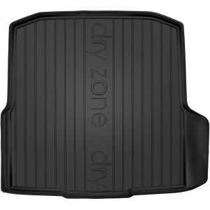 Гумовий килимок в багажник для Skoda Octavia (mkIII) (універсал) 2012-2019 (з нішею праворуч) (багажник) - Frogum Dry-Zone