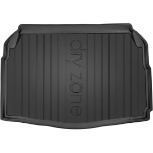 Резиновый коврик в багажник для Mercedes-Benz C-Class (W205)(седан) 2014-> (2 ряд складывается)(багажник) - Frogum Dry-Zone