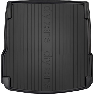 Резиновый коврик в багажник для Audi A6/S6/RS6 (mkV)(C8)(универсал) 2018-> (без двухуровневого пола)(без полозьев)(багажник) - Frogum Dry-Zone