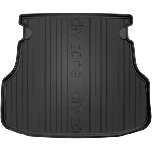Гумовий килимок в багажник для Тойота Avensis (mkII) (універсал) 2003-2009 (без дворівневого статі) (з бічними нішами) (багажник) - Frogum Dry-Zone