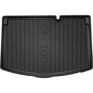 Резиновый коврик в багажник для Тойота Yaris (mkIII)(5-дв.) 2010-2020 (без двухуровневого пола)(багажник) - Frogum Dry-Zone