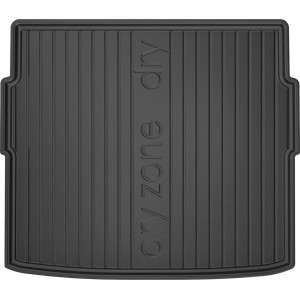 Гумовий килимок в багажник для Citroen DS7 Crossback (mkI) 2017-> (нижній рівень) (без бічних ніш) - Frogum Dry-Zone
