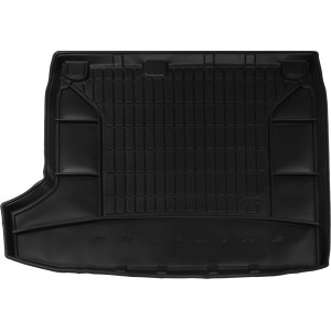 Гумовий килимок в багажник для Peugeot 508 (mkI) (седан) 2010-2018 (з акустикою Bose) (з лівої бокової нішею) (багажник) - Frogum Pro-Line