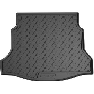 Гумовий килимок у багажник Gledring для Honda Civic (mkX)(хетчбек) 2015-> (нижній)(з запаскою)(багажник)