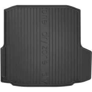 Резиновый коврик в багажник для Skoda Octavia (mkIII)(лифтбэк) 2012-2017 (без двухуровневого пола)(багажник) - Frogum Dry-Zone