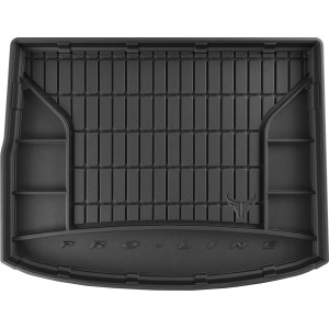 Резиновый коврик в багажник для Volvo V40 (mkII) 2012-2019 (верхний уровень)(багажник) - Frogum Pro-Line