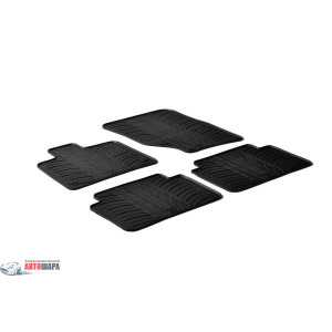 Резиновые коврики Gledring для Audi Q7 (mkI) 2006-2015