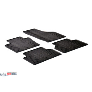 Резиновые коврики Gledring для Audi Q3 2011-2019