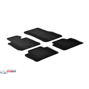 Гумові килимки Gledring для BMW 3-series (F30 / F31) 2012> automatic