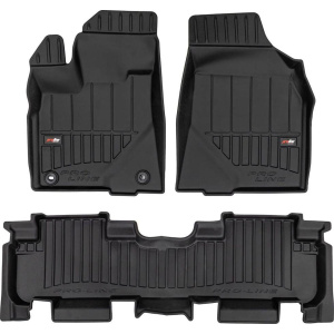 Резиновые коврики Frogum Proline 3D для Toyota Highlander (mkII) 2007-2013 — Тойота Highlander 2007-2013
