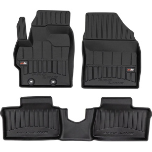 Резиновые коврики Frogum Proline 3D для Toyota Aygo X (mkI) 2021-> — Тойота Aygo с 2014