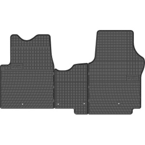 Гумові килимки Frogum El Toro для Renault Trafic (mkIII) 2014->; Nissan NV300 (mkI) 2014->; Opel Vivaro (mkII)(B) 2014-2019; Fiat Talento (mkII) 2016-2020 (1 ряд)