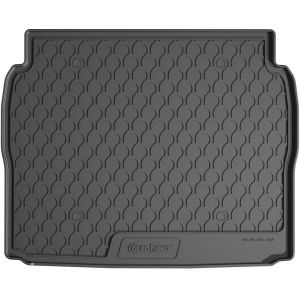 Резиновый коврик в багажник Gledring для Citroen C3 Aircross (mkII) 2024-> (верхний уровень)(багажник) — Citroen C3 Aircross с 2018-