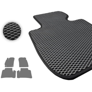 Eva коврики Pro-Eco Black для Toyota Prius (mkIII) 2012-2015 — Тойота Prius 2009-2015