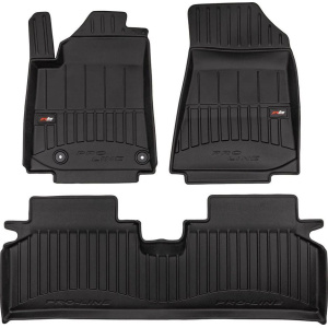 Резиновые коврики Frogum Proline 3D для Kia Niro (mkII) 2021-> (электро)