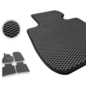 Eva коврики Pro-Eco Black для Renault Zoe (mkI) 2012-2024 — Renault Zoe 2012-2018